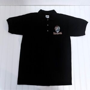 Grateful Dead: Short Sleeve Polo Shirt, Fare Thee Well Size Small